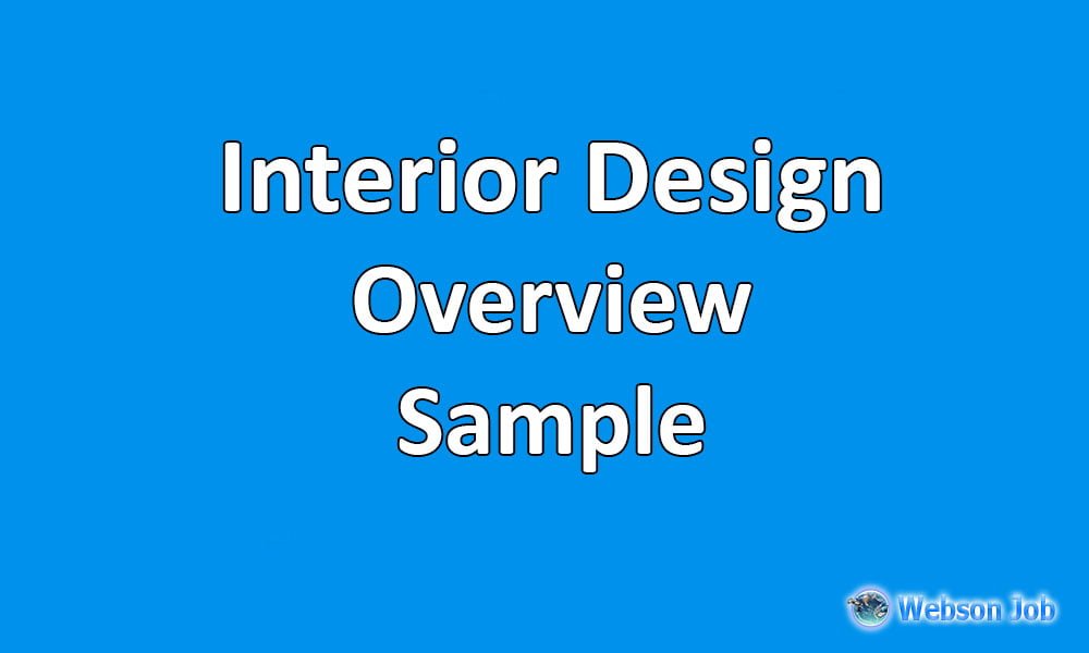 Upwork Overview Sample For Interior Design Exterior Design